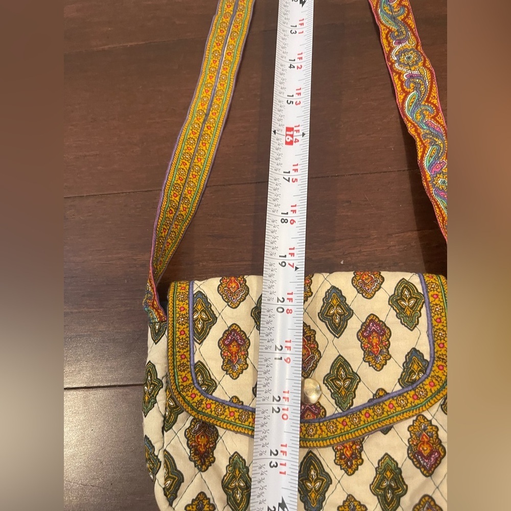 nwot vintage valdrôme Multicolor Patterned provencal Women's Bag - Picture 9 of 12